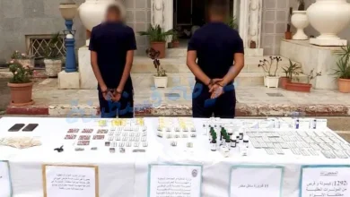 صورة أمن قسنطينة يوقف شخصين ويحجز 1300 قرص مهلوس